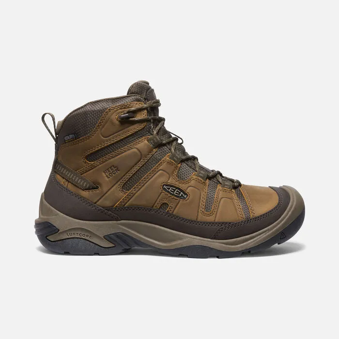 1026769 Keen Men's Circadia WP Bison/Brindle