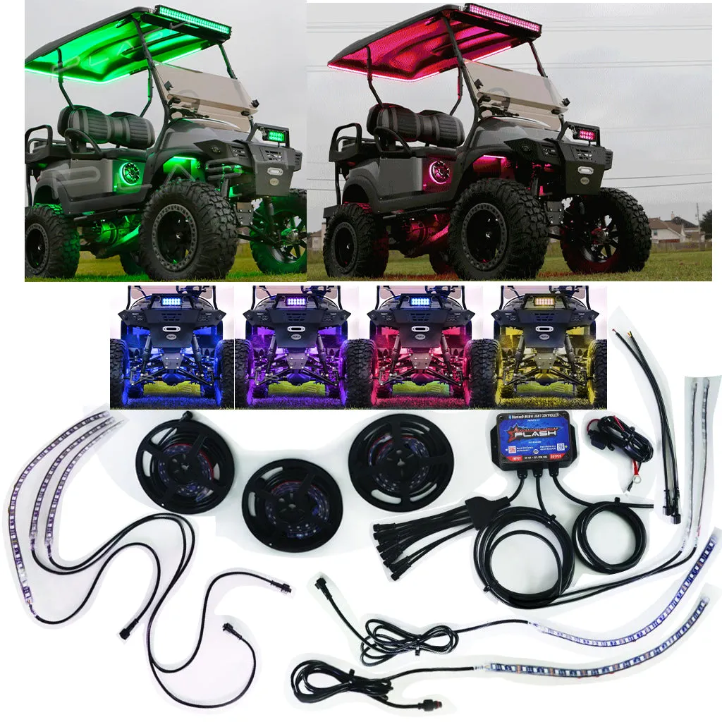 4 Passenger Golf Cart Lighting Kits