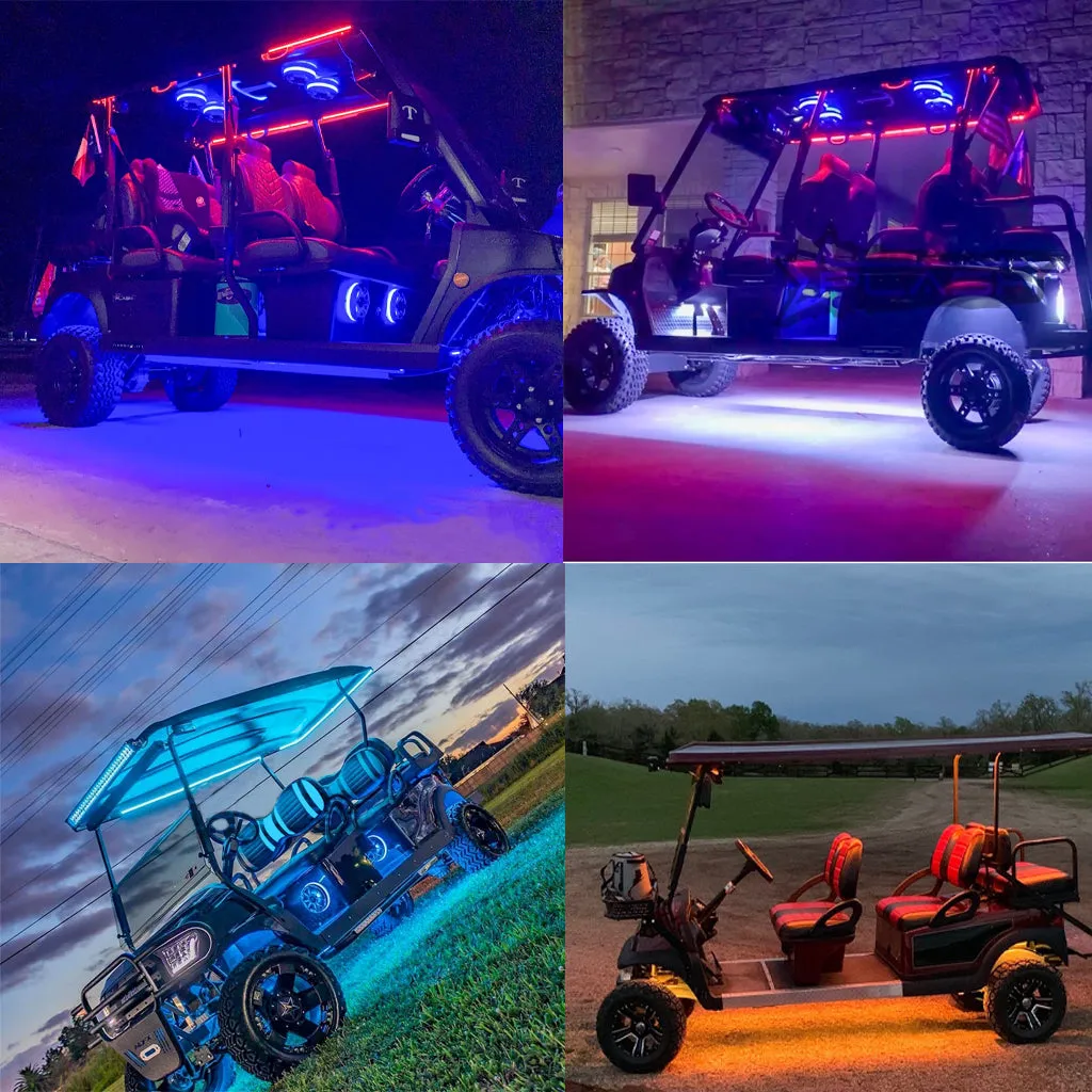 4 Passenger Golf Cart Lighting Kits