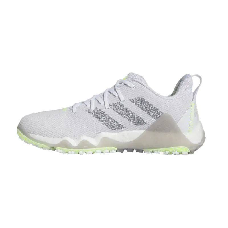 ADIDAS Codechaos Laced Men's Spikeless Shoes (White/Grey/Lemon)