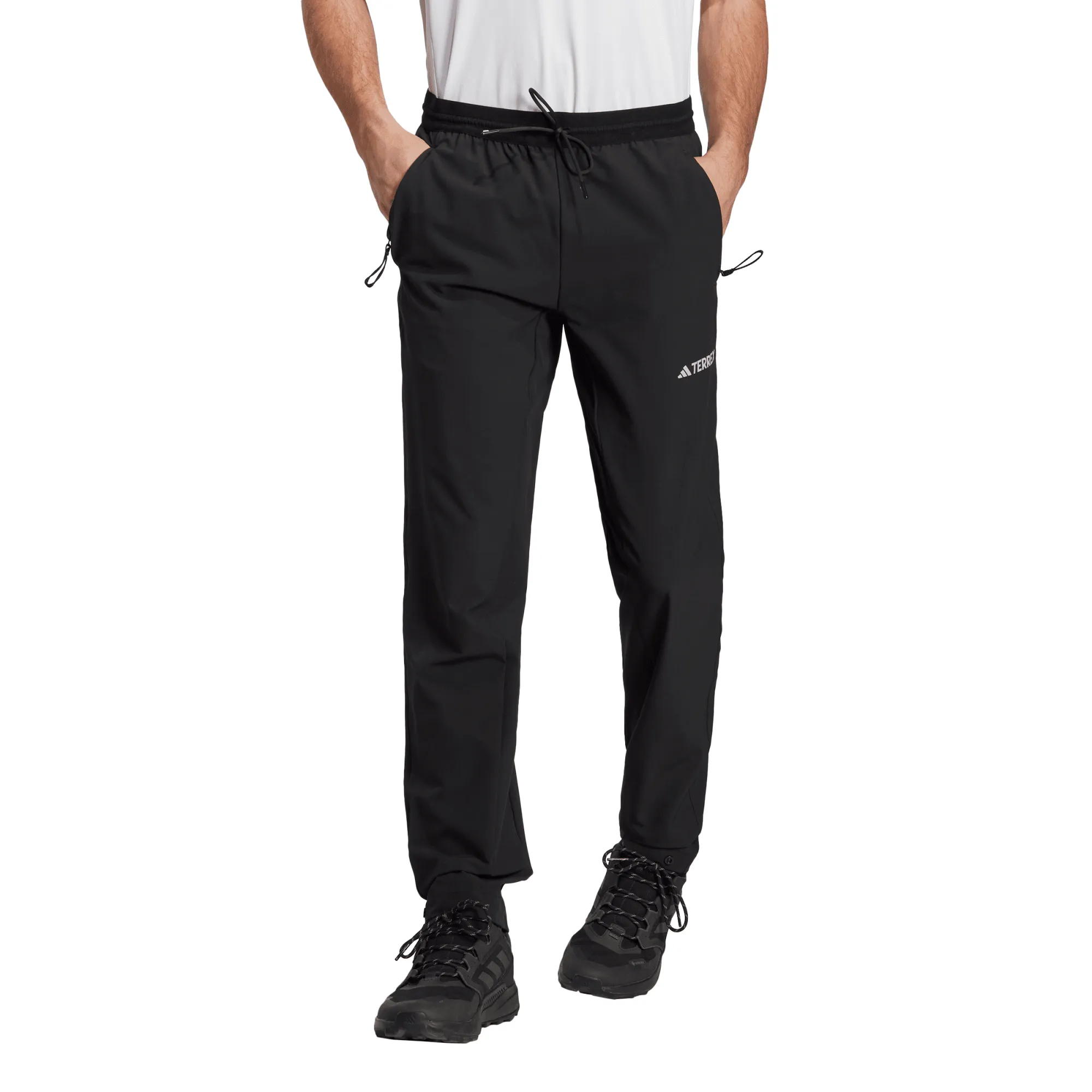 Adidas Men&#x27;s Terrex Liteflex Hiking Tracksuit Bottoms Black | Buy Adidas Men&#x27;s Terrex Liteflex Hiking Tracksuit Bottoms Black here | Outnorth