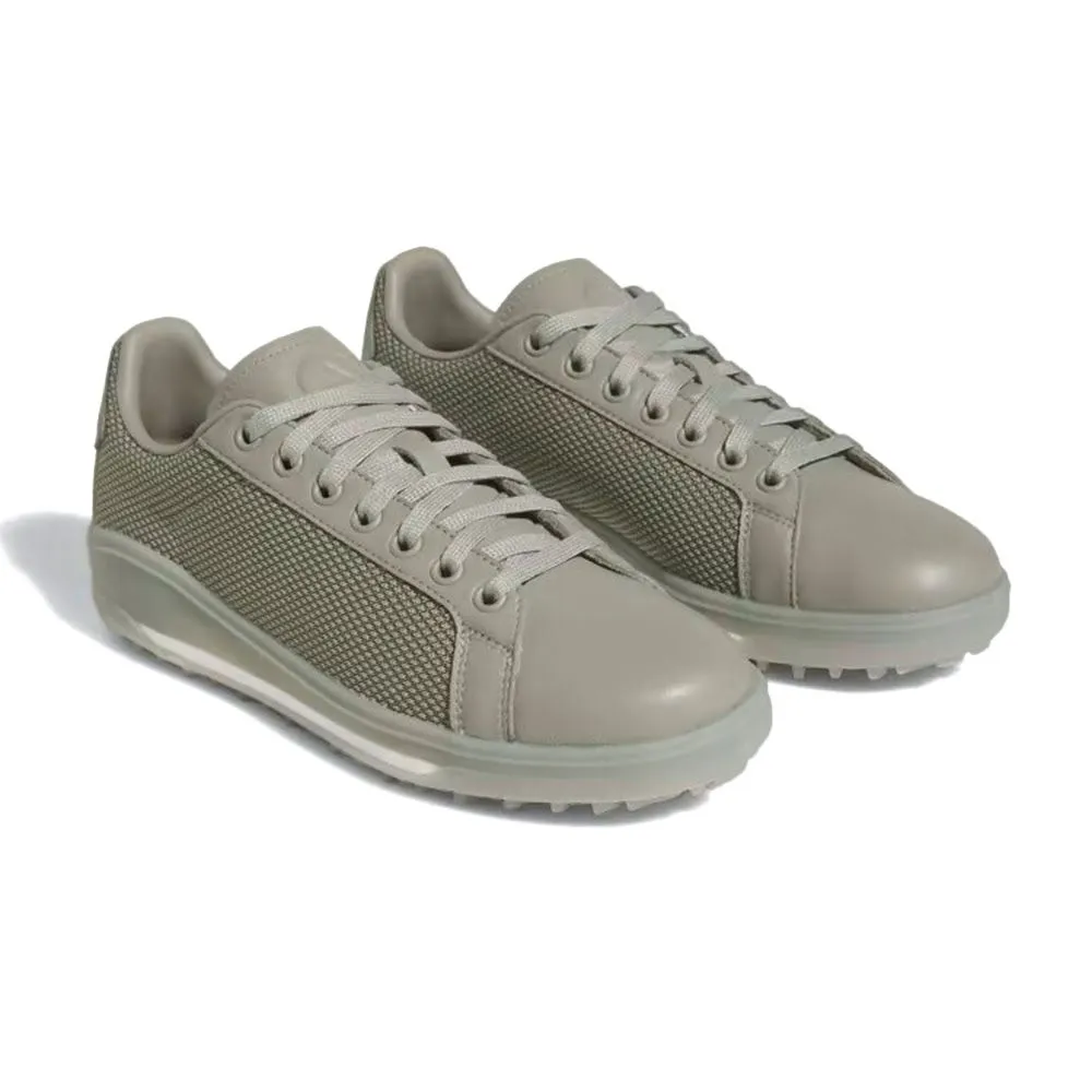 ADIDAS Men's Go-To MD Spikeless Golf Shoes - Silver Pebble/Olive