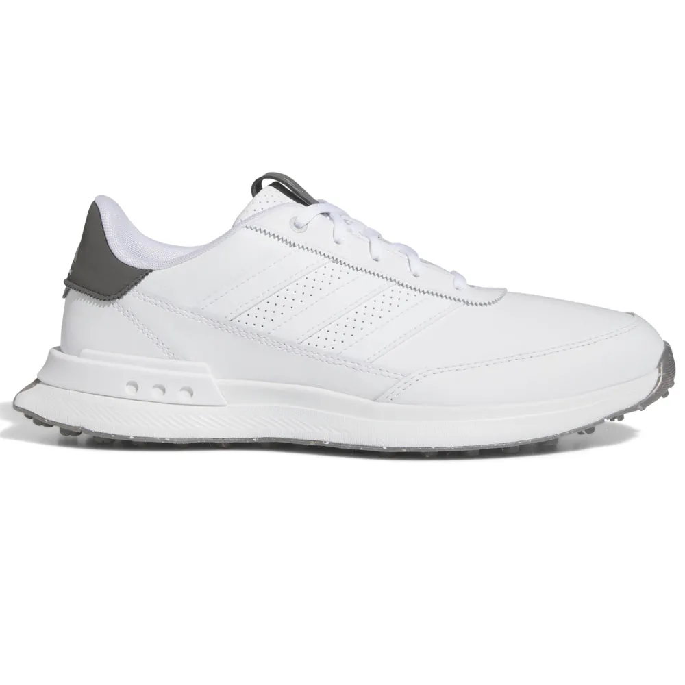 adidas S2G 24 Spikeless Leather Waterproof Shoes - Ftwr White/Ftwr White/Charcoal