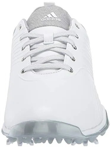 adidas Women's Adipower 4ORGED Golf Shoe, FTWR White/Silver Metallic/Clear Onix, 9 M US