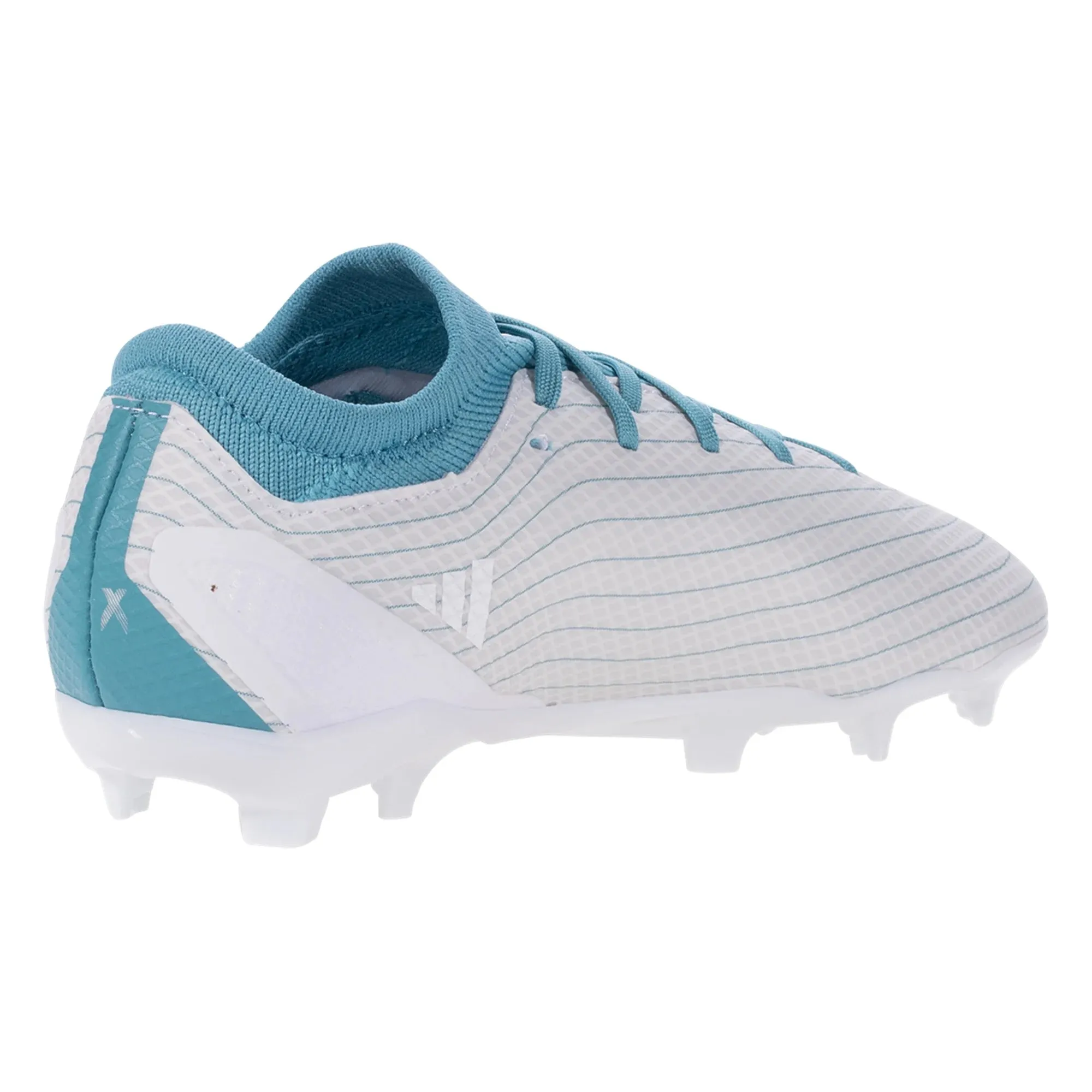 adidas X Speedportal.3 Parley FG Junior Firm Ground Soccer Cleat White/Grey/Blue