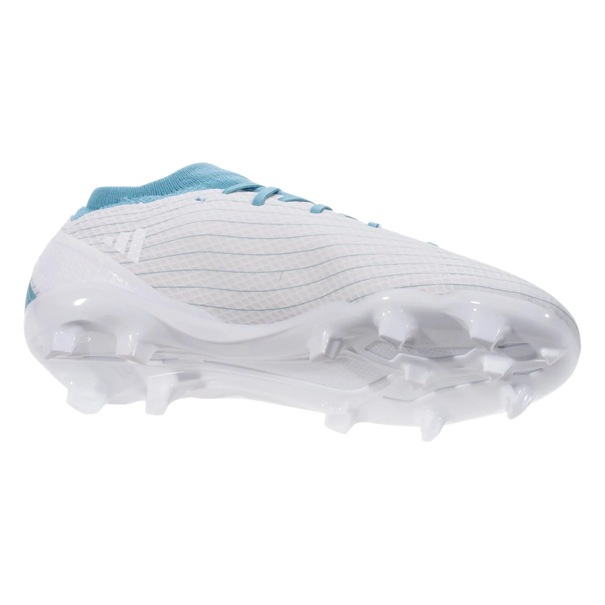 adidas X Speedportal.3 Parley FG Junior Firm Ground Soccer Cleat White/Grey/Blue