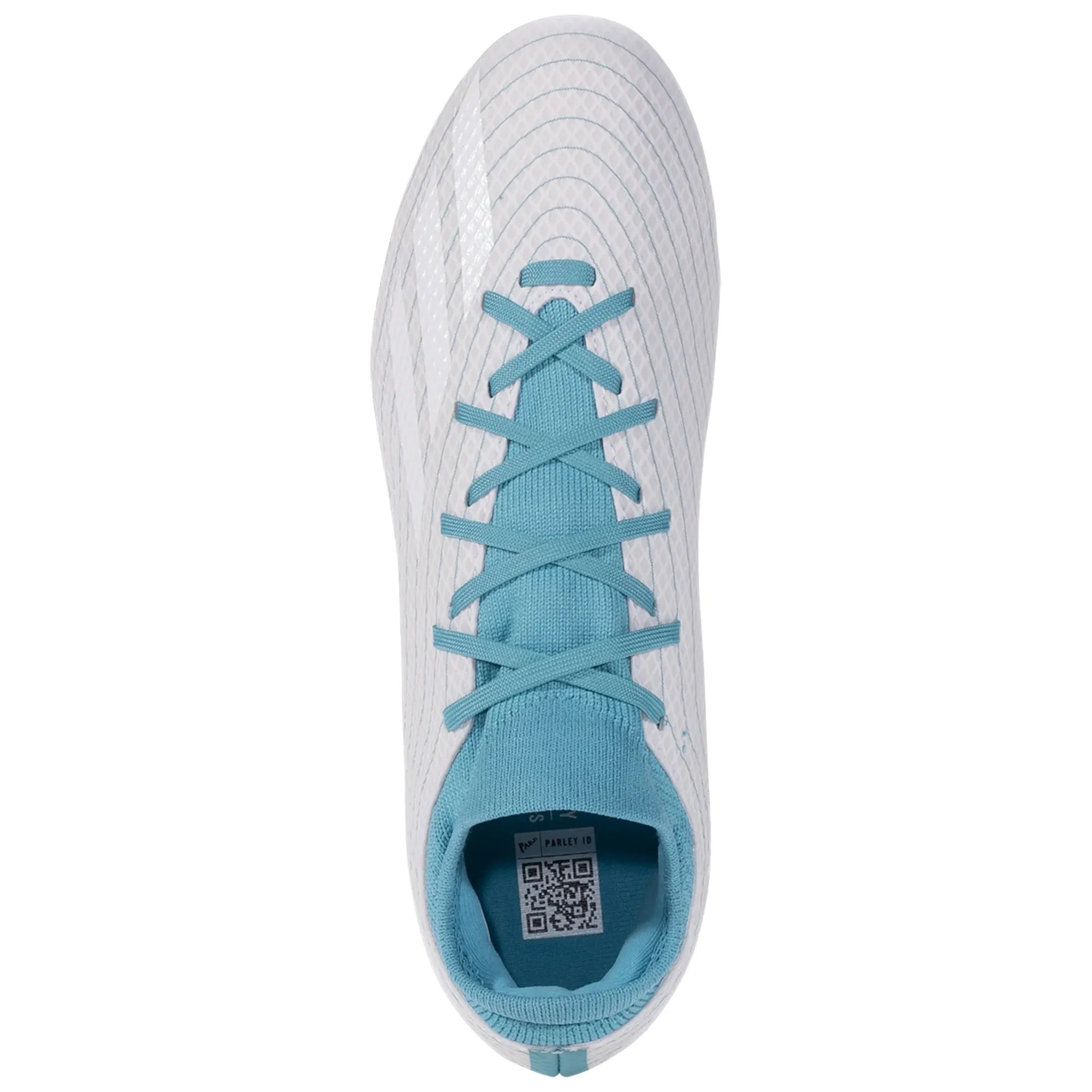 adidas X Speedportal.3 Parley FG Junior Firm Ground Soccer Cleat White/Grey/Blue