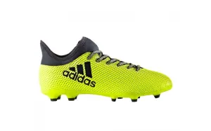 Adidas Youth X 17.3 FG Soccer Cleat - Yellow/Core Black