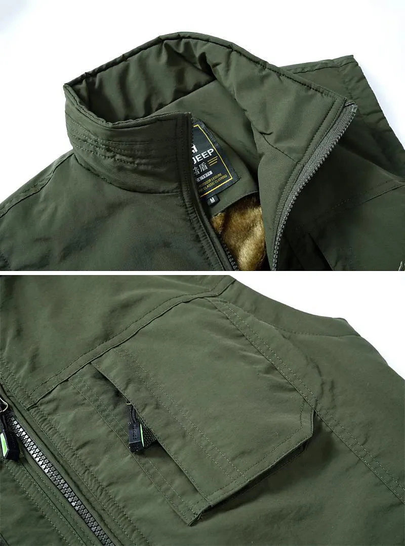 Adventure Seeker's Multi-Pocketed Fleece Jacket - Versatile Outdoor Vest