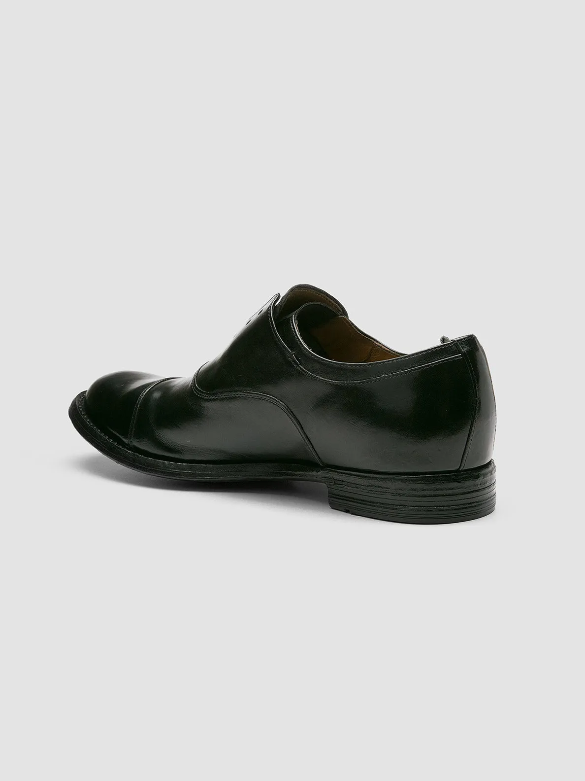 ANATOMIA 015 - Black Leather Oxford Shoes