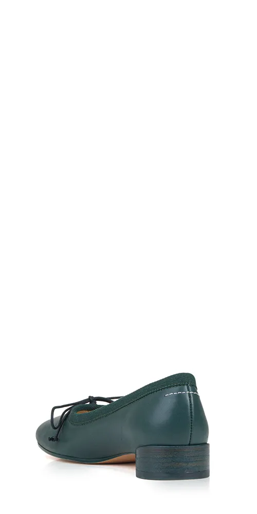 Anatomic Leather Ballet Flats Green