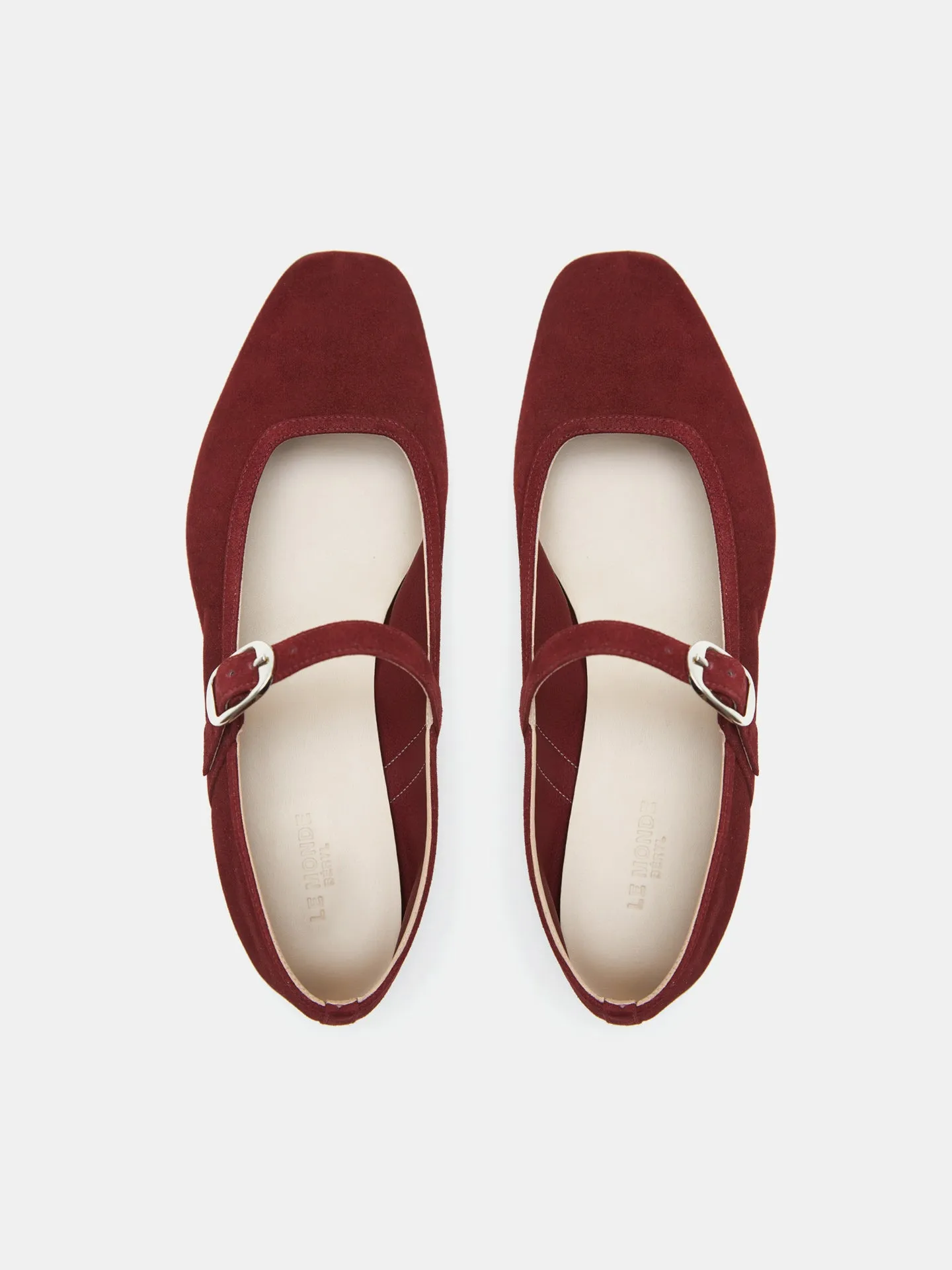 Ballet Mary Jane / Oxblood Suede