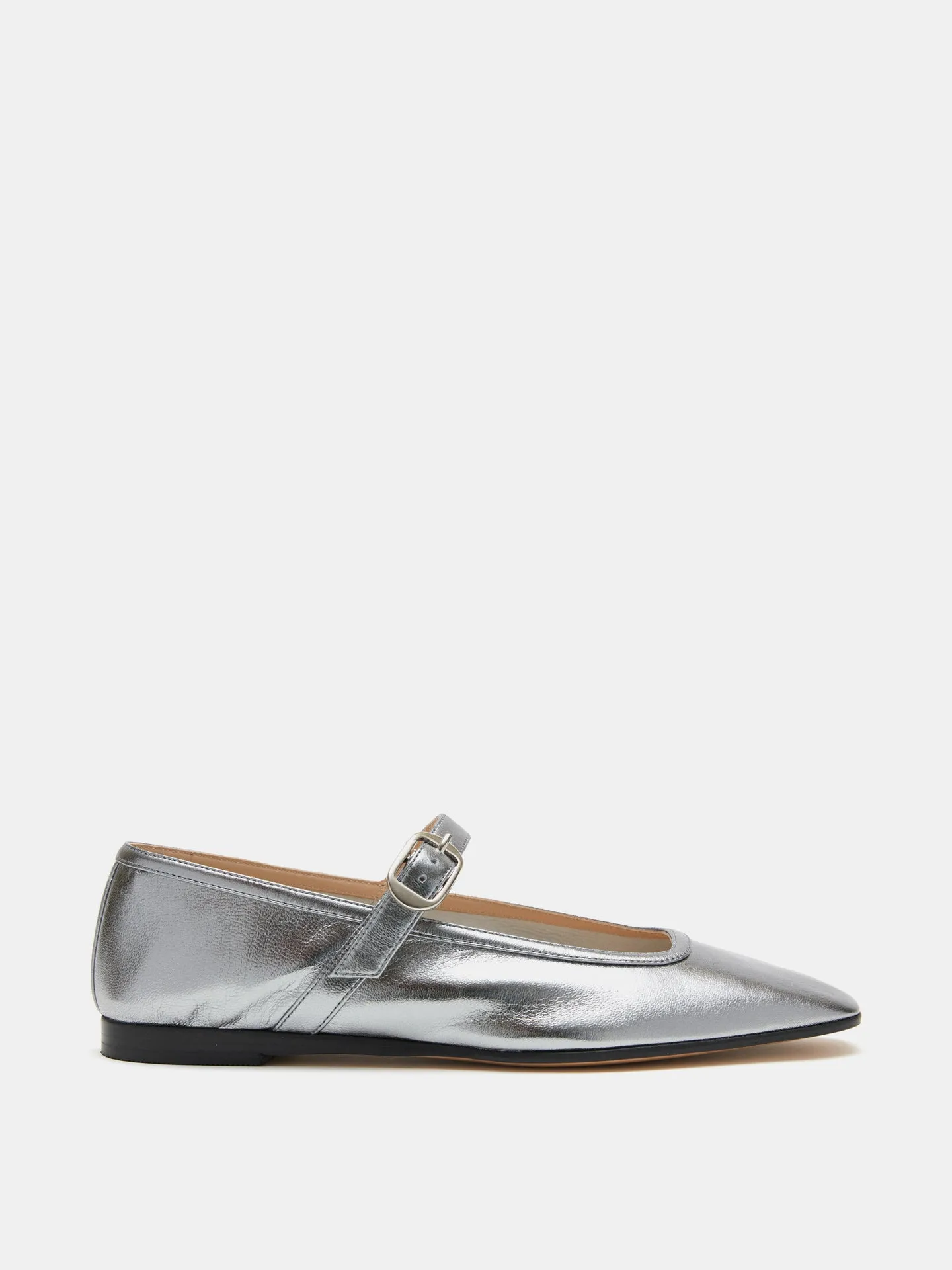 Ballet Mary Jane / Silver Leather