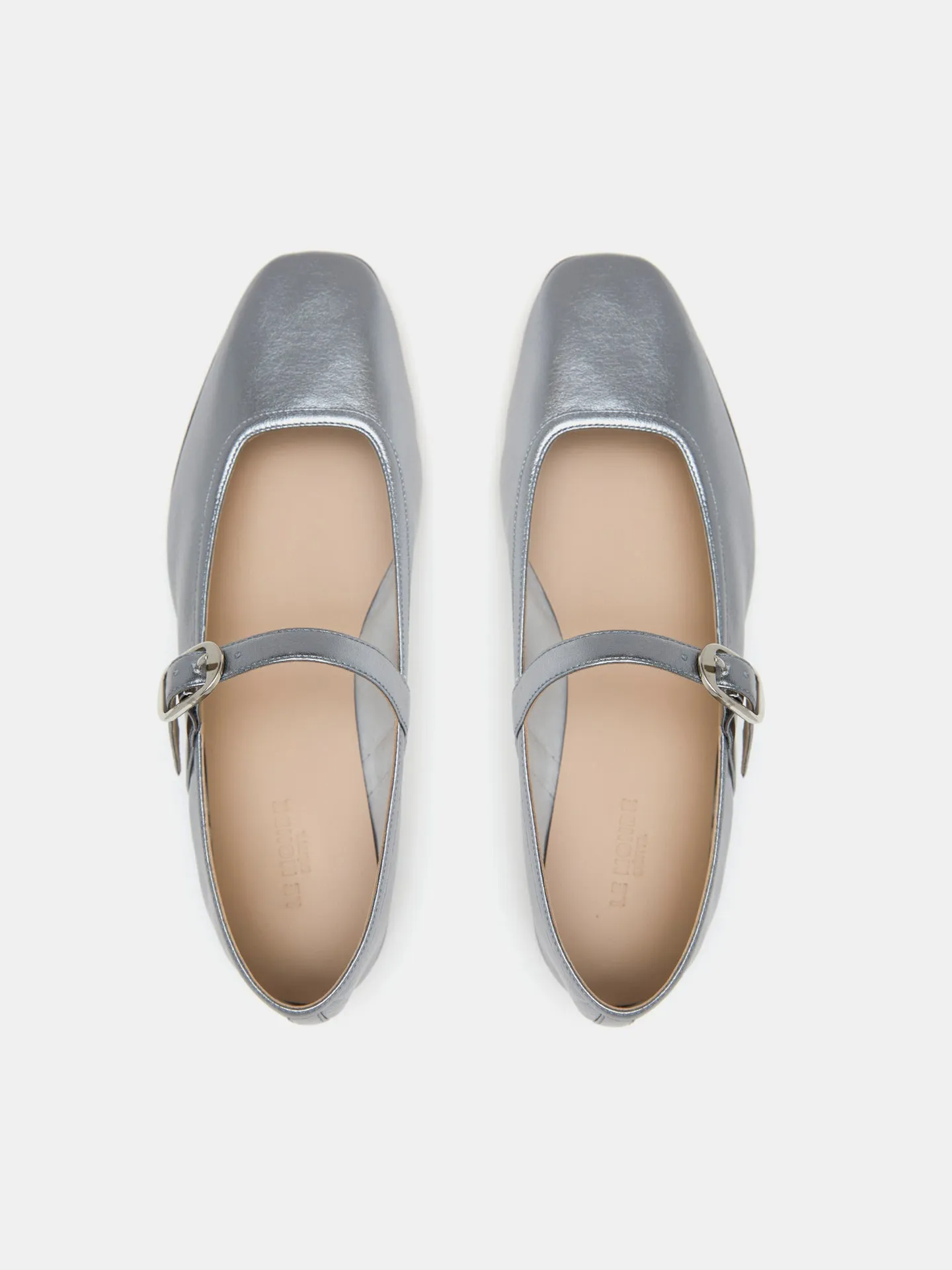 Ballet Mary Jane / Silver Leather