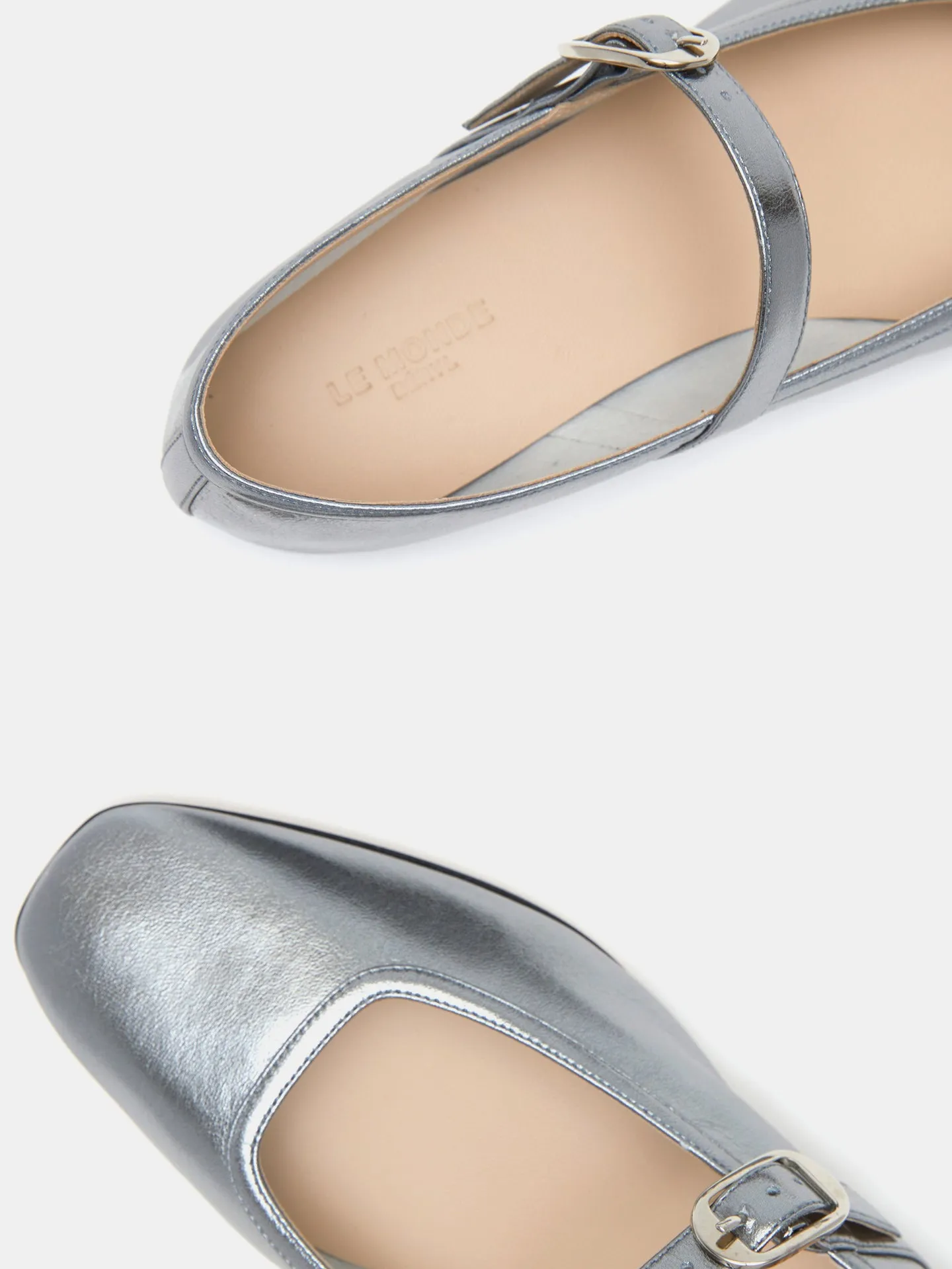 Ballet Mary Jane / Silver Leather