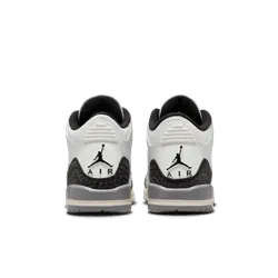 Big Kid's Jordan 3 Retro - SUMMIT WHITE/FIRE RED-CEMENT GREY-BLACK