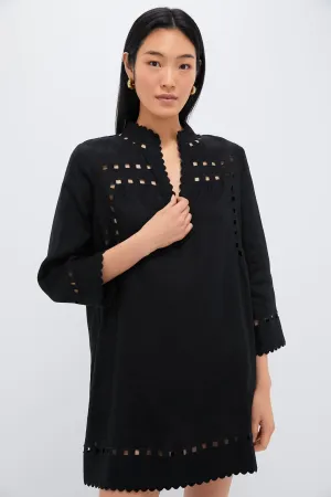 Black Cutout Dawson Tunic