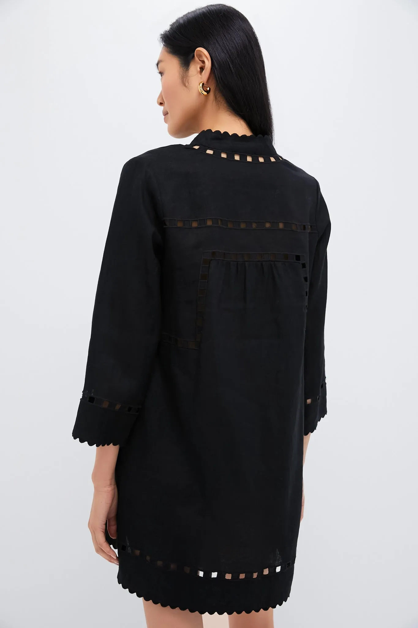 Black Cutout Dawson Tunic