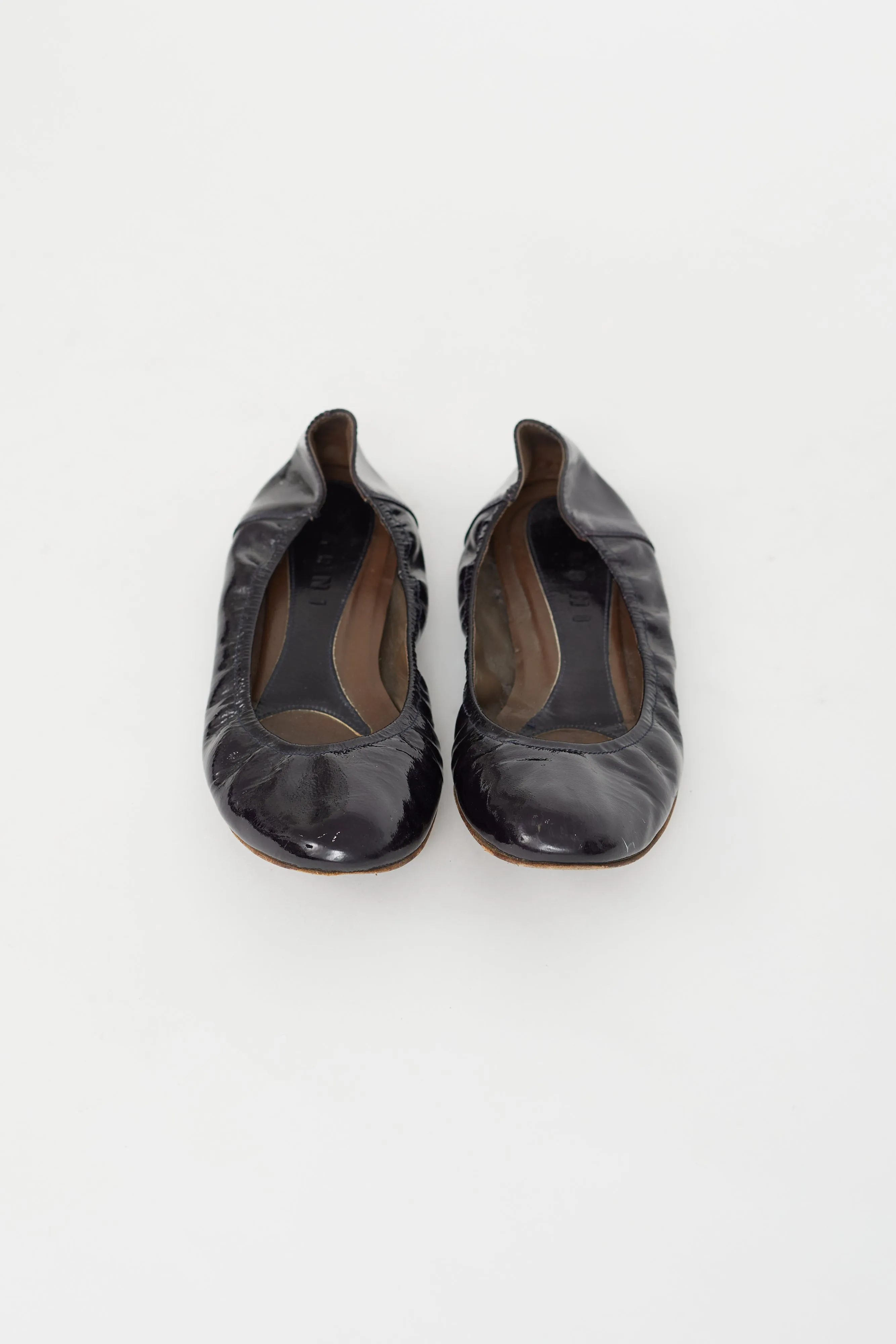 Black Patent Leather Ballet Flat