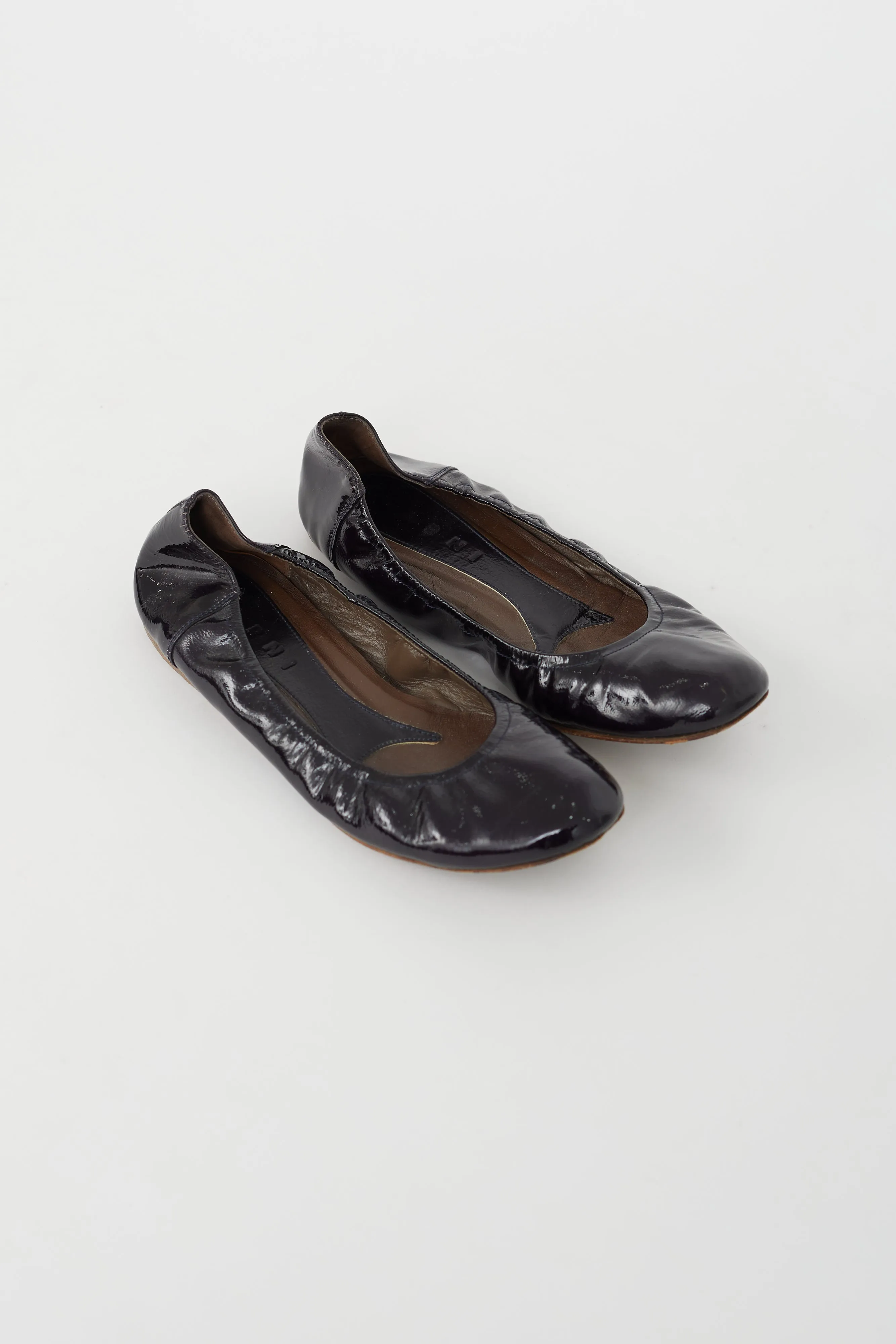 Black Patent Leather Ballet Flat