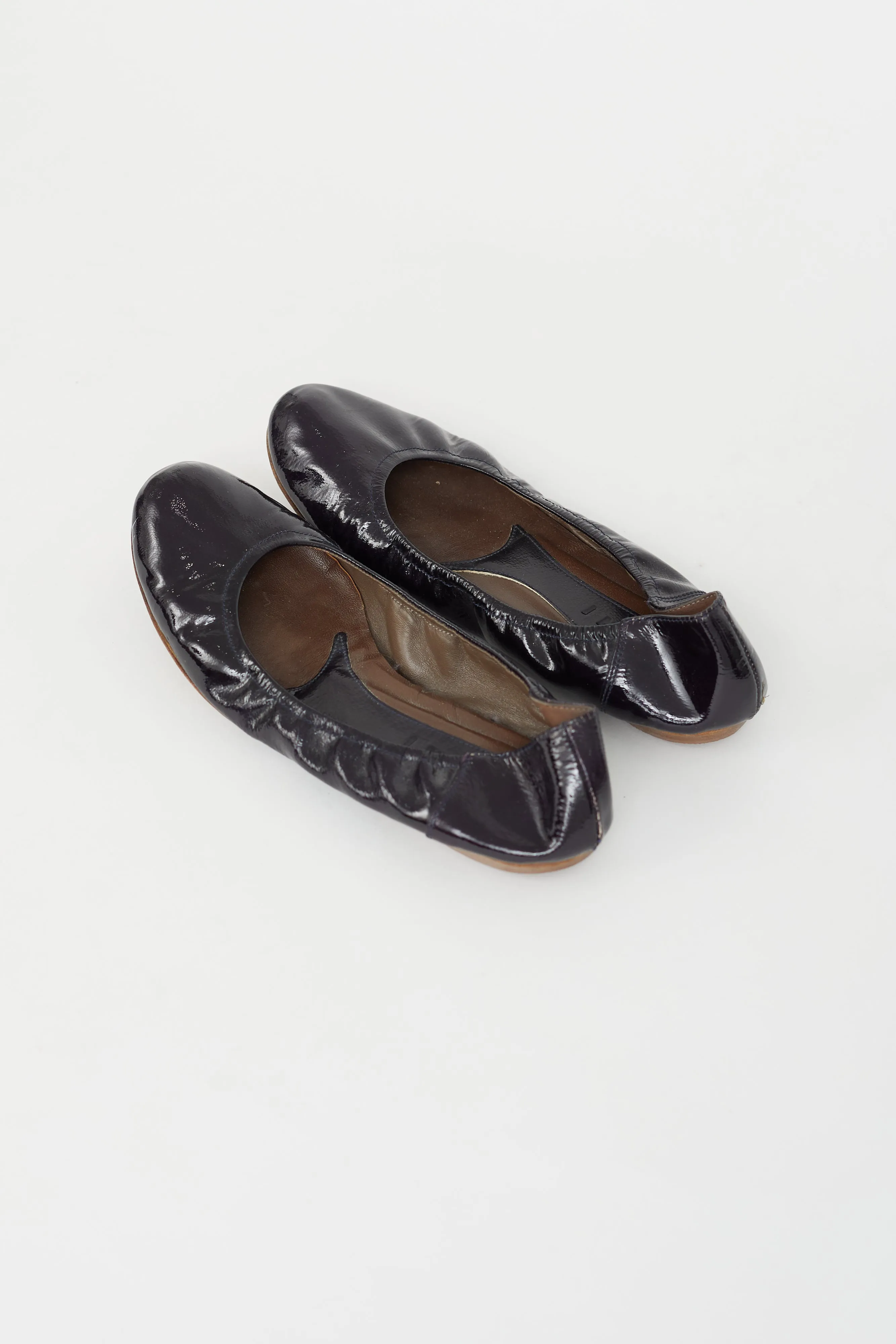 Black Patent Leather Ballet Flat