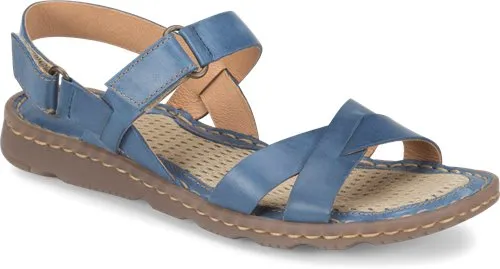 'Born' Women's Jemez Walking Sandal - Blue