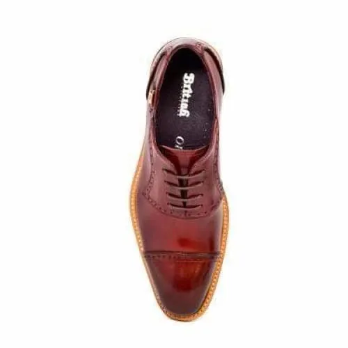 British Walkers Executive Men's Bordeaux Leather Professional Loafers