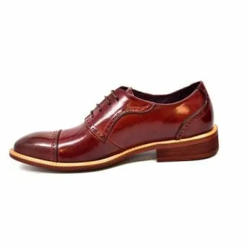 British Walkers Executive Men's Bordeaux Leather Professional Loafers