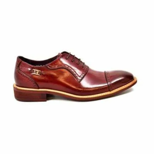 British Walkers Executive Men's Bordeaux Leather Professional Loafers