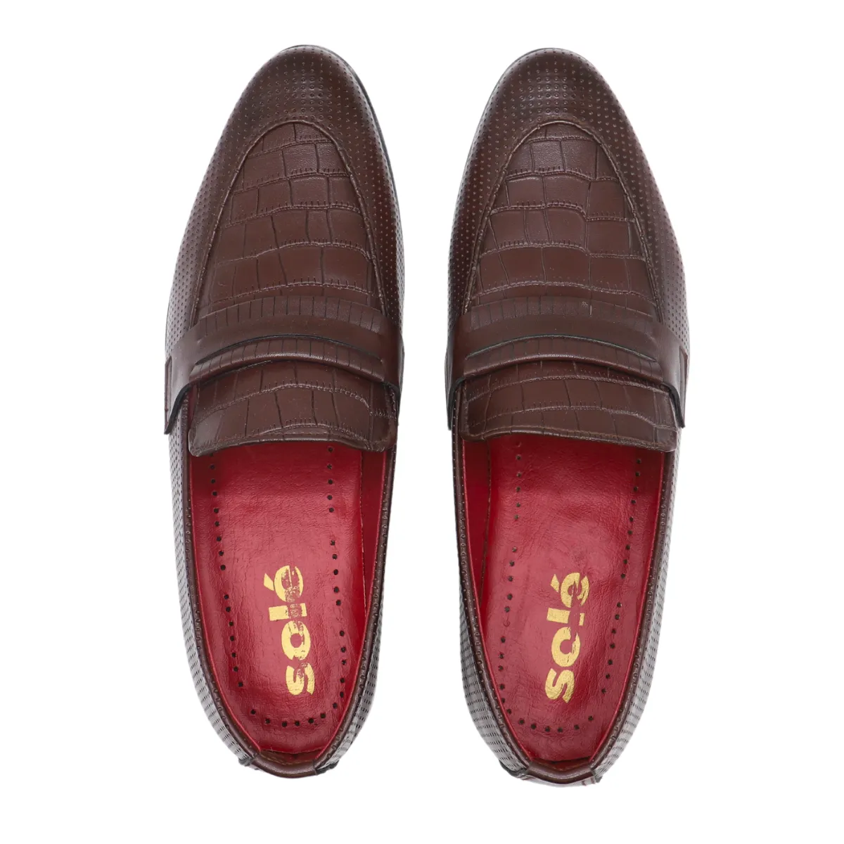 Brown Formal Slip On 155121