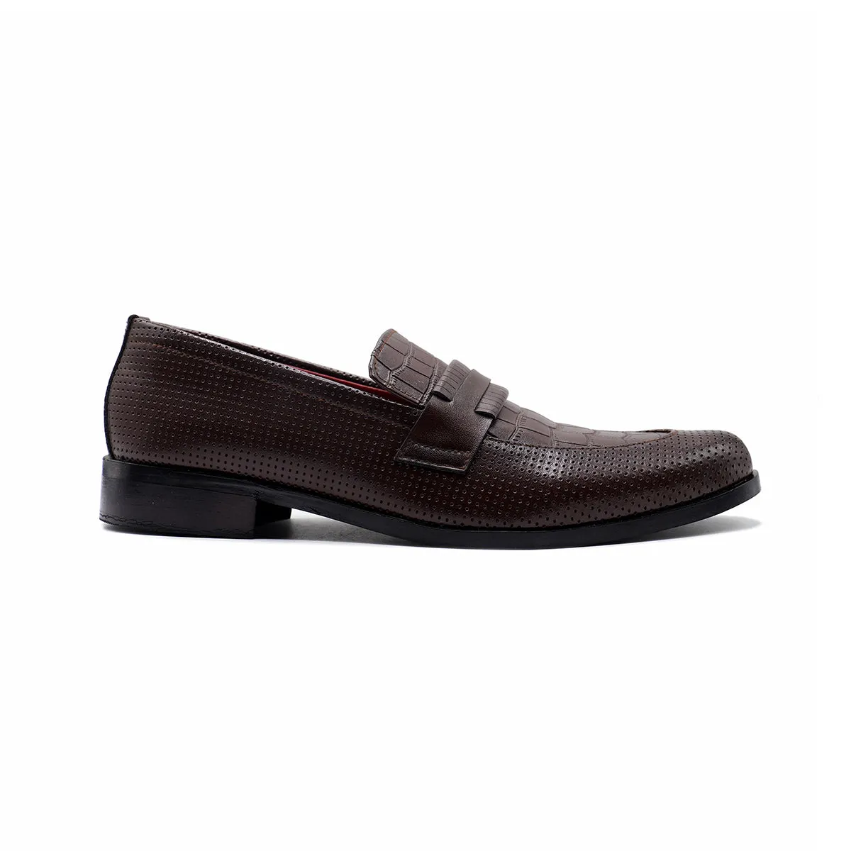 Brown Formal Slip On 155121