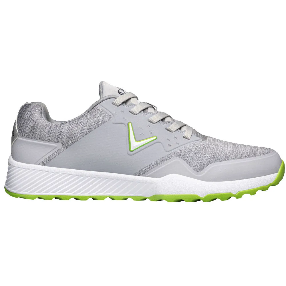 Callaway Chev Ace Aero Spikeless Shoes - Grey/Green