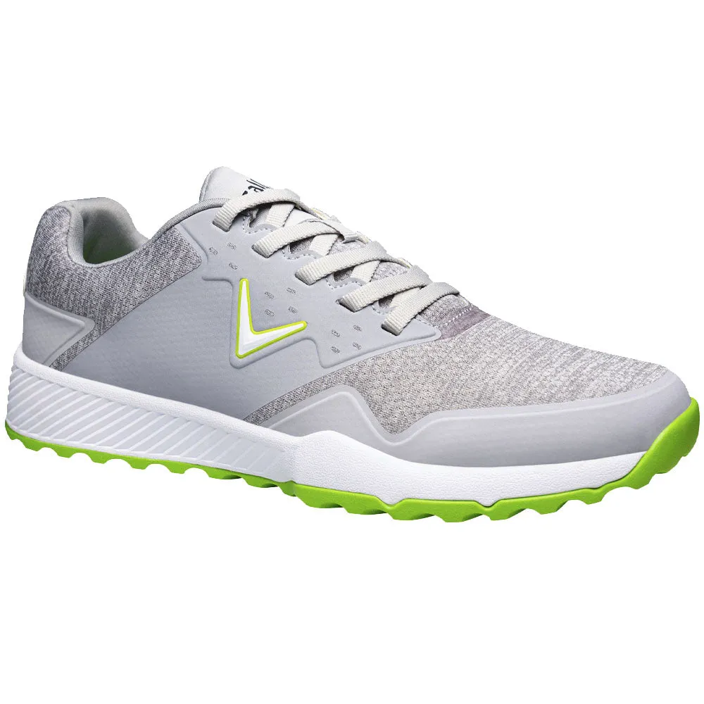 Callaway Chev Ace Aero Spikeless Shoes - Grey/Green