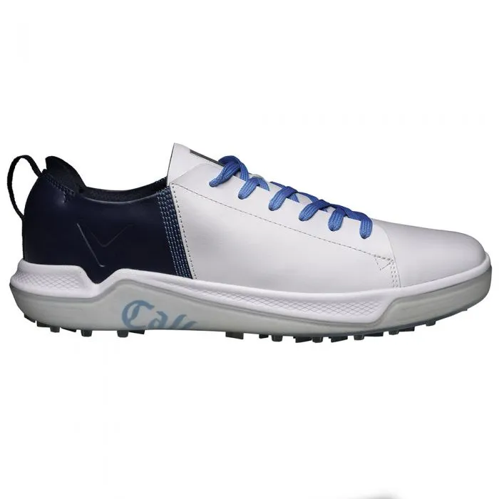 Callaway Laguna Spikeless Shoes - White/Navy