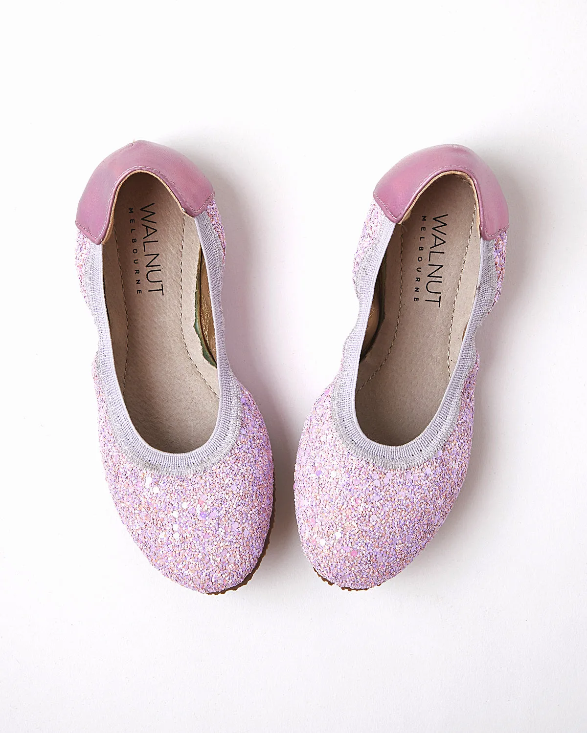 Catie Party Ballet - Violet Glitter