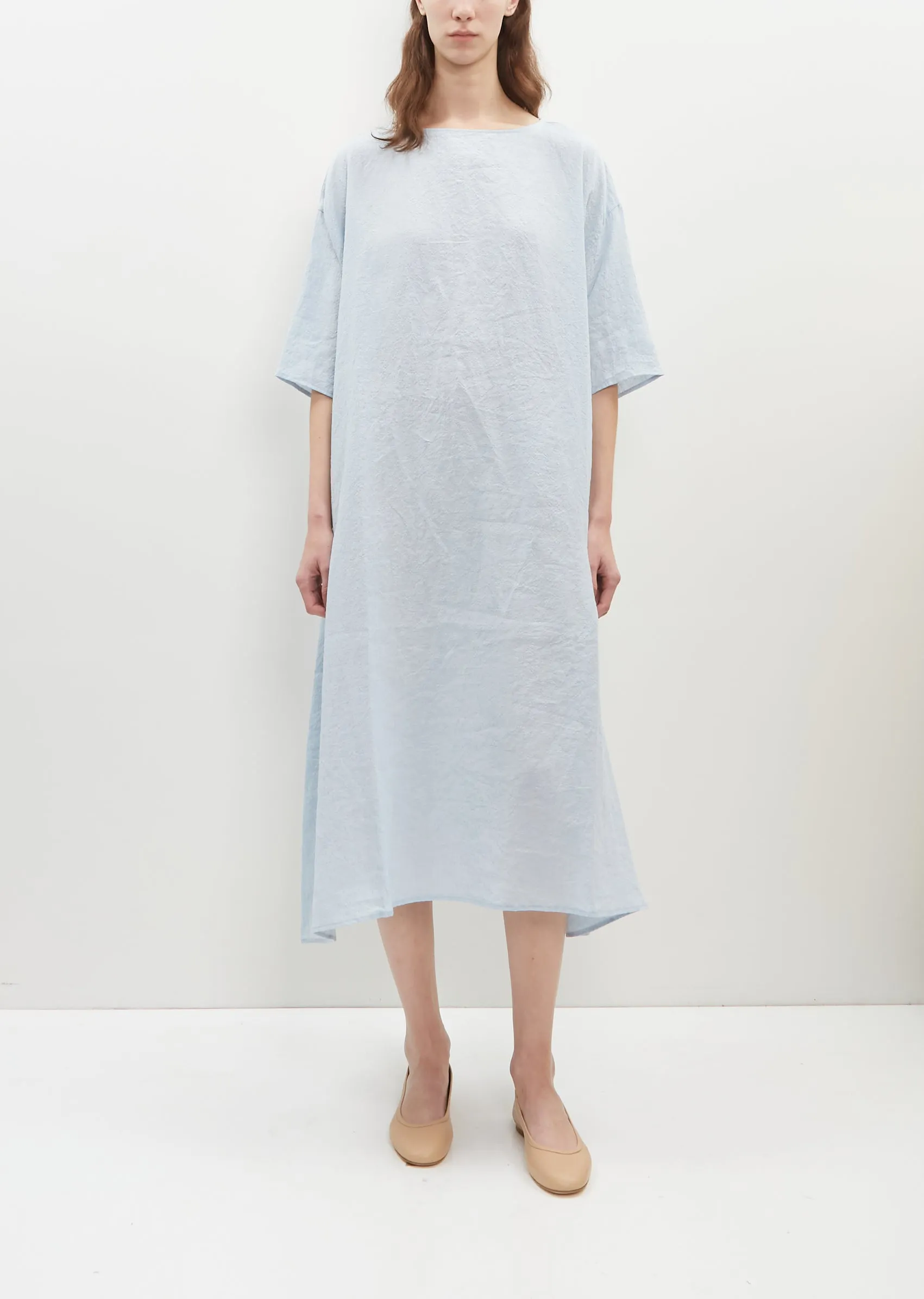 Chambray Linen Dress