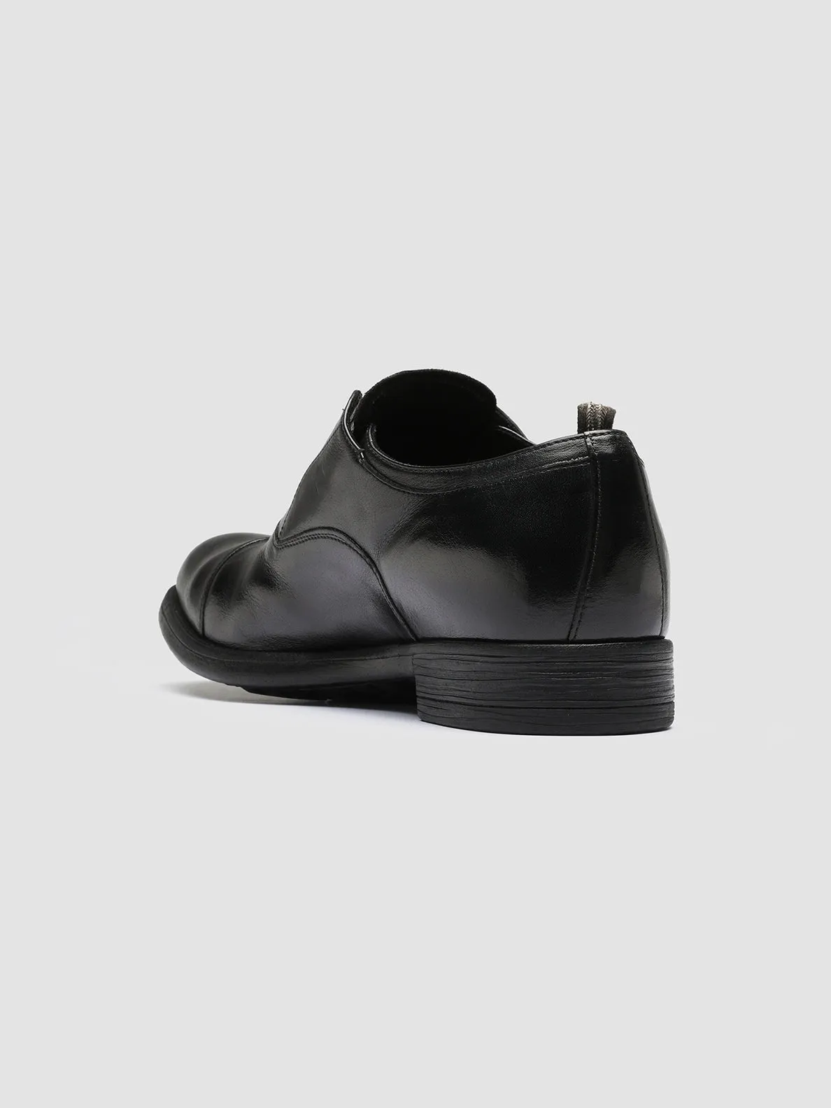 CHRONICLE 003 - Black Leather Oxford Shoes