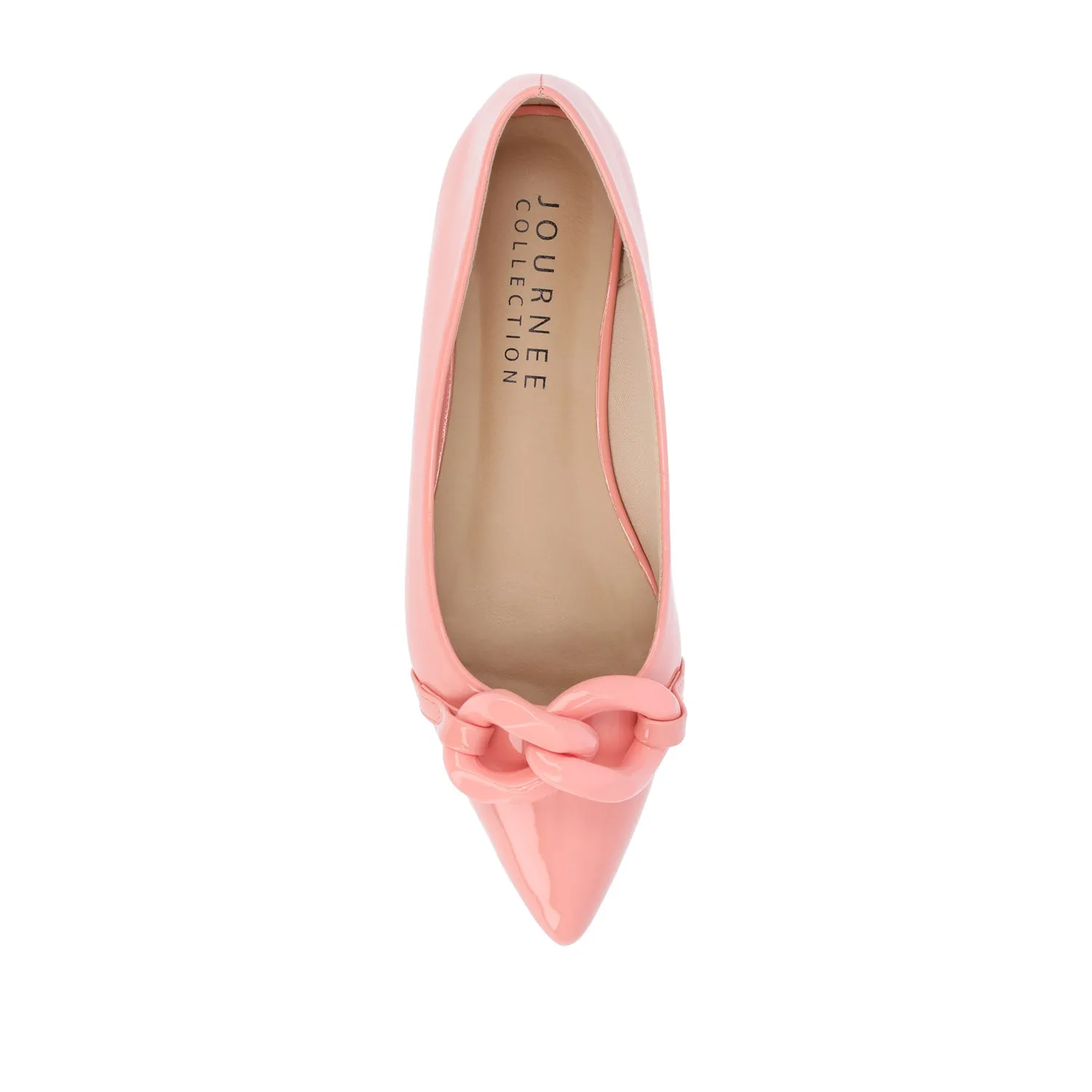 CLAREEN BALLET FLATS IN PATENT