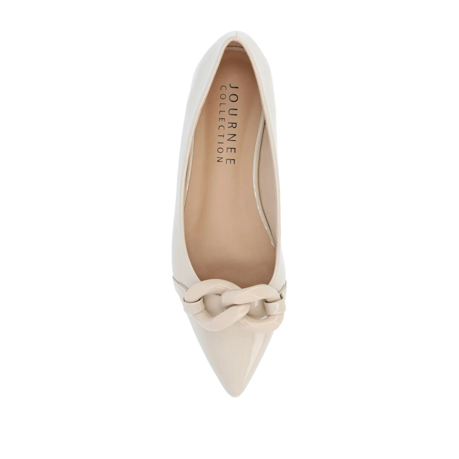 CLAREEN BALLET FLATS IN PATENT