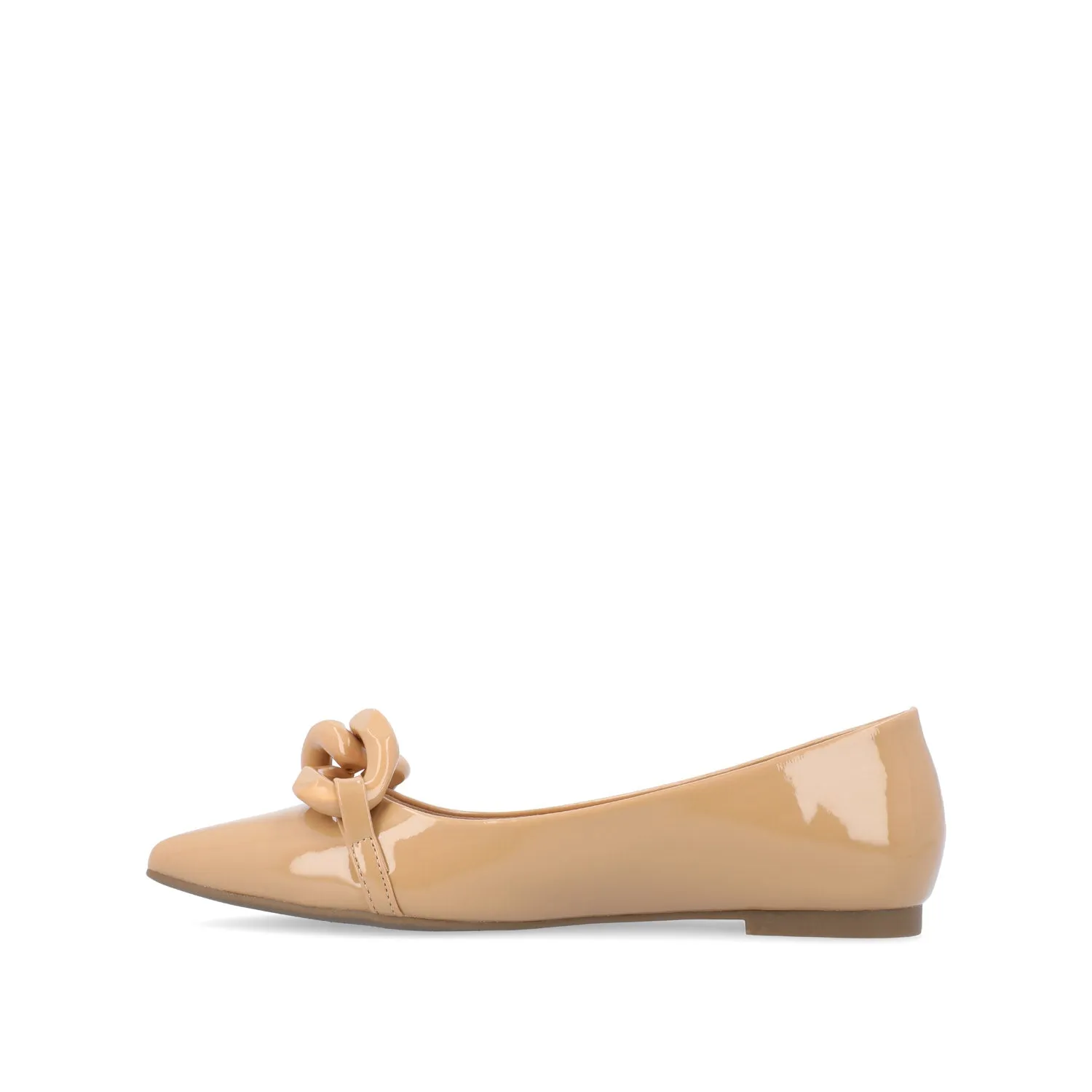 CLAREEN BALLET FLATS IN PATENT