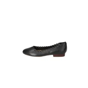 Clarks Hendersen Rich Flatballerinas Leather Black Colour For Women