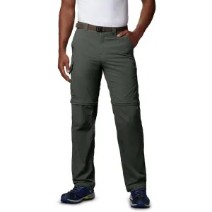 Columbia AM8004-319-40 Men's Silver Ridge Convertible Hiking Pant - Gravel - 32x34