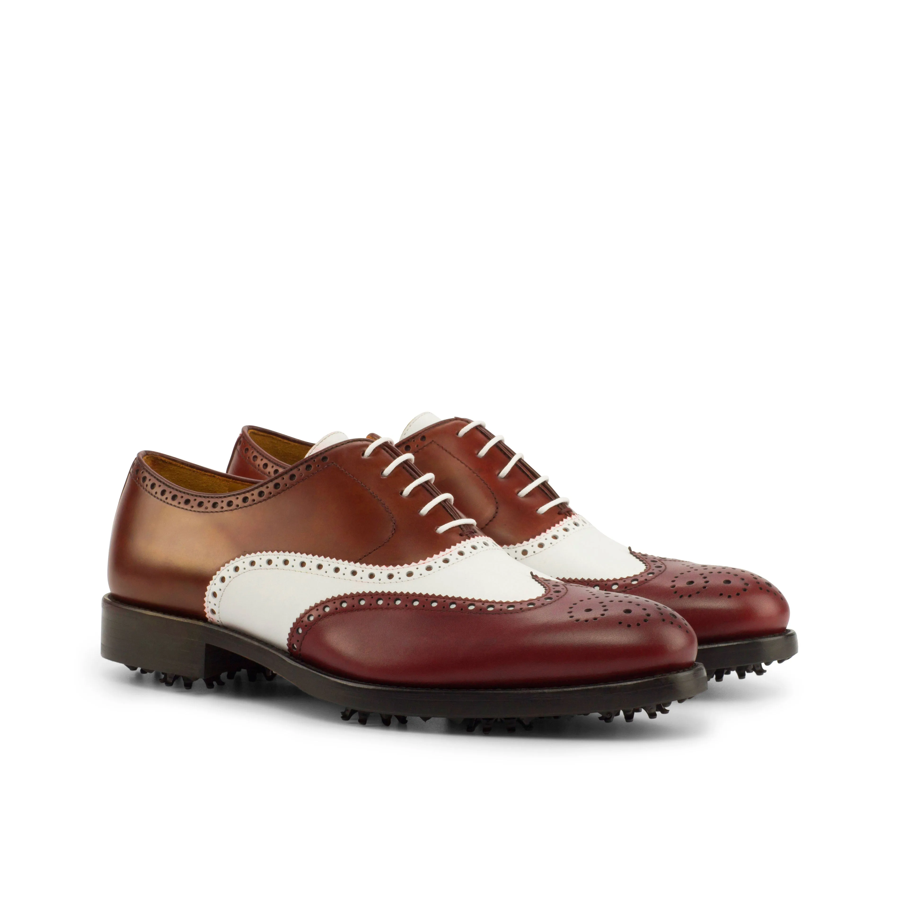 Customizable Brogue Golf Shoe $595