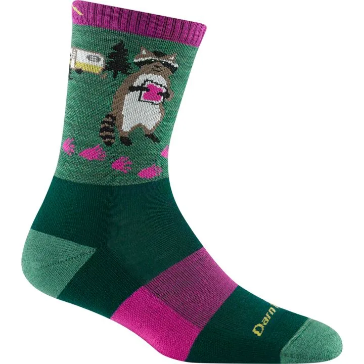 DARN TOUGH CRITTER CLUB MICRO CREW LIGHTWEIGHT HIKING SOCK WOMEN'S