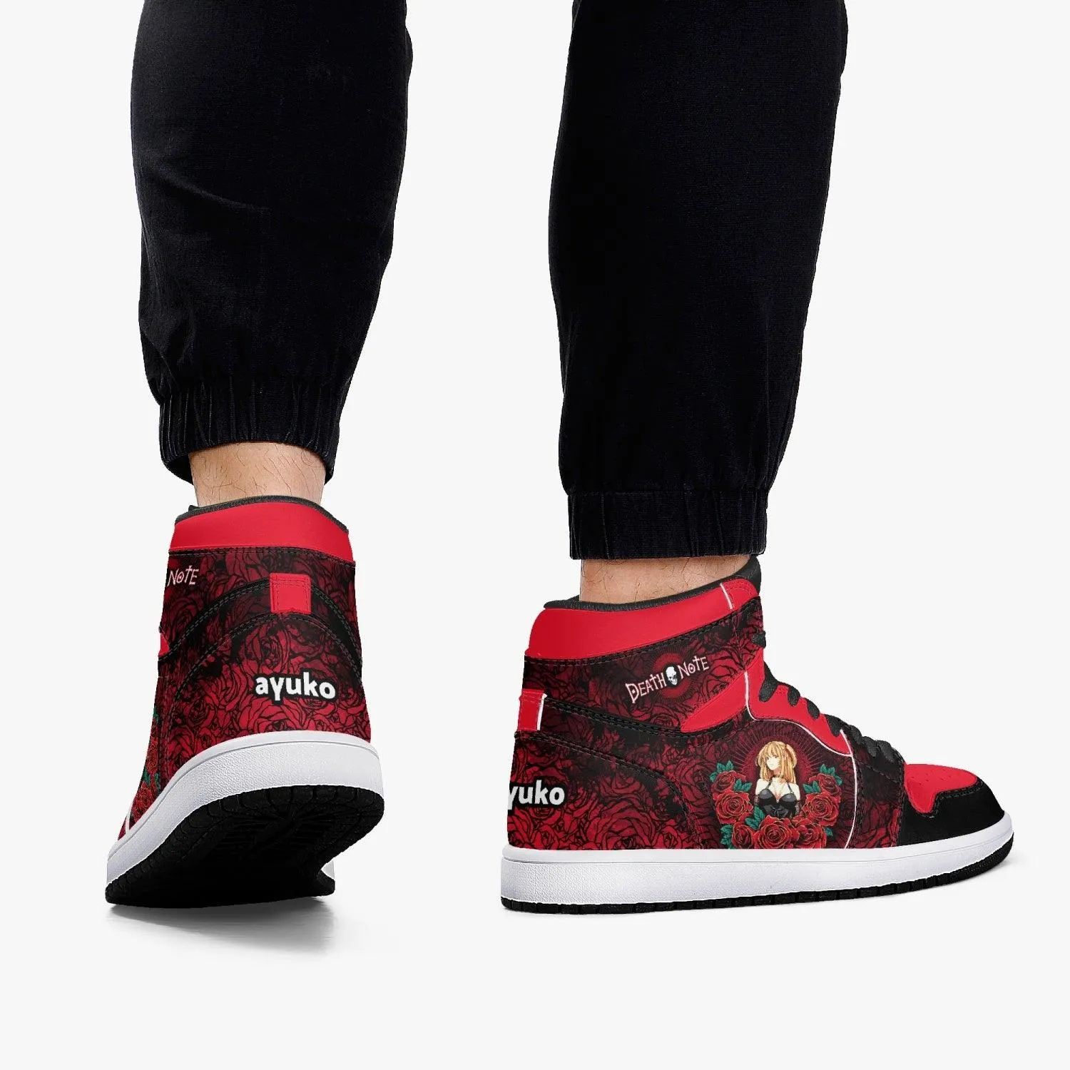 Death Note Misa Red JD1 Mid Anime Shoes