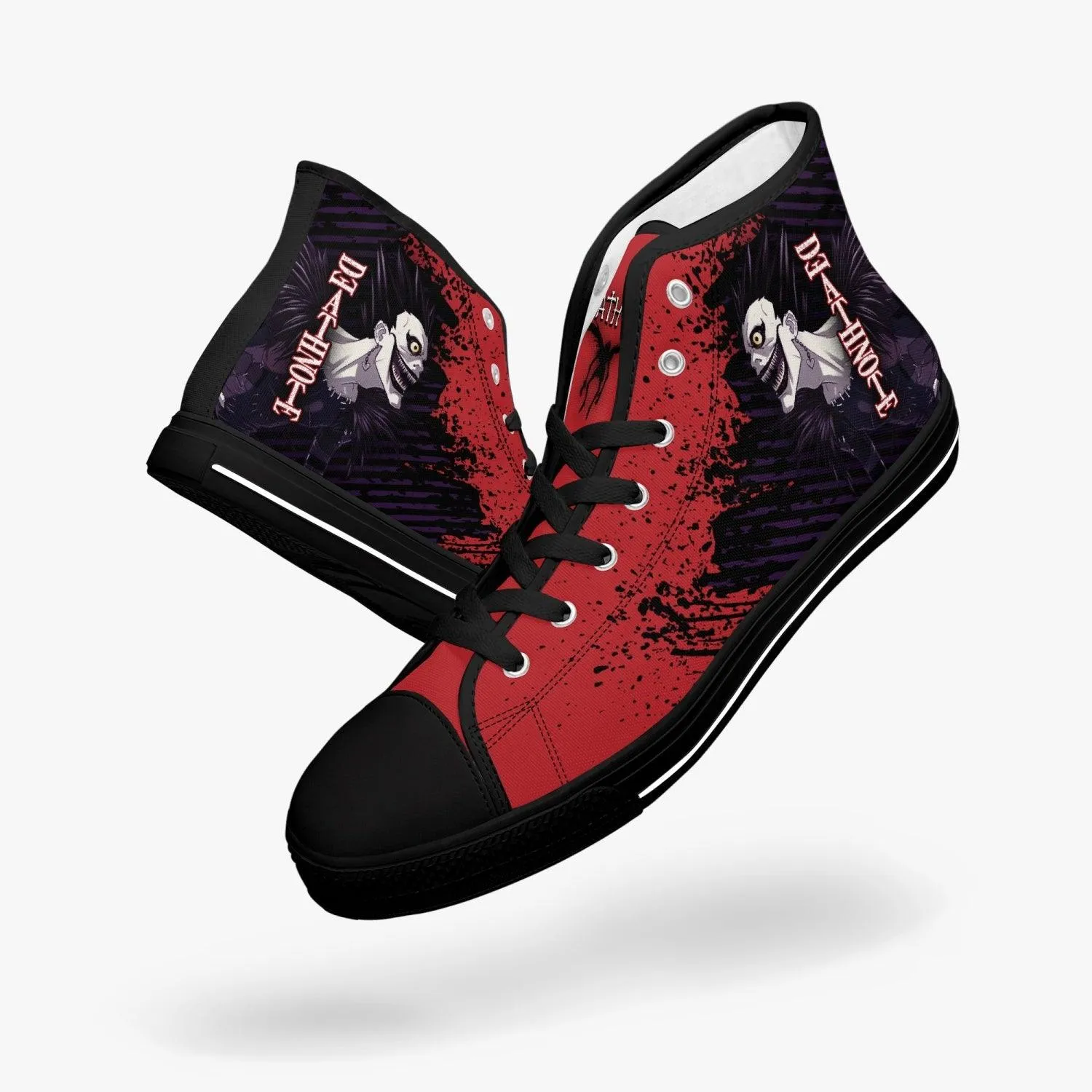 Death Note Ryuk Red Black A-Star Mid Anime Shoes