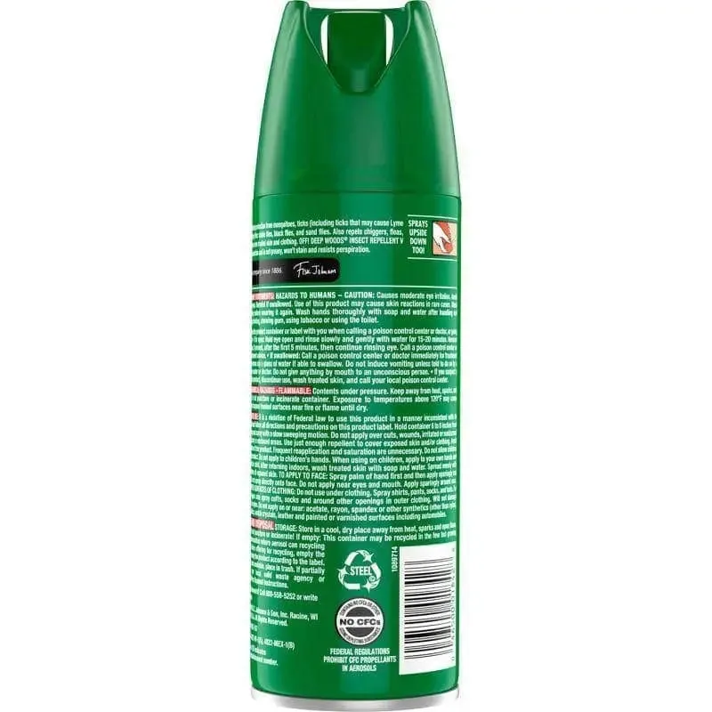 DEEP WOODS OFF - Insect Repellant - 6oz