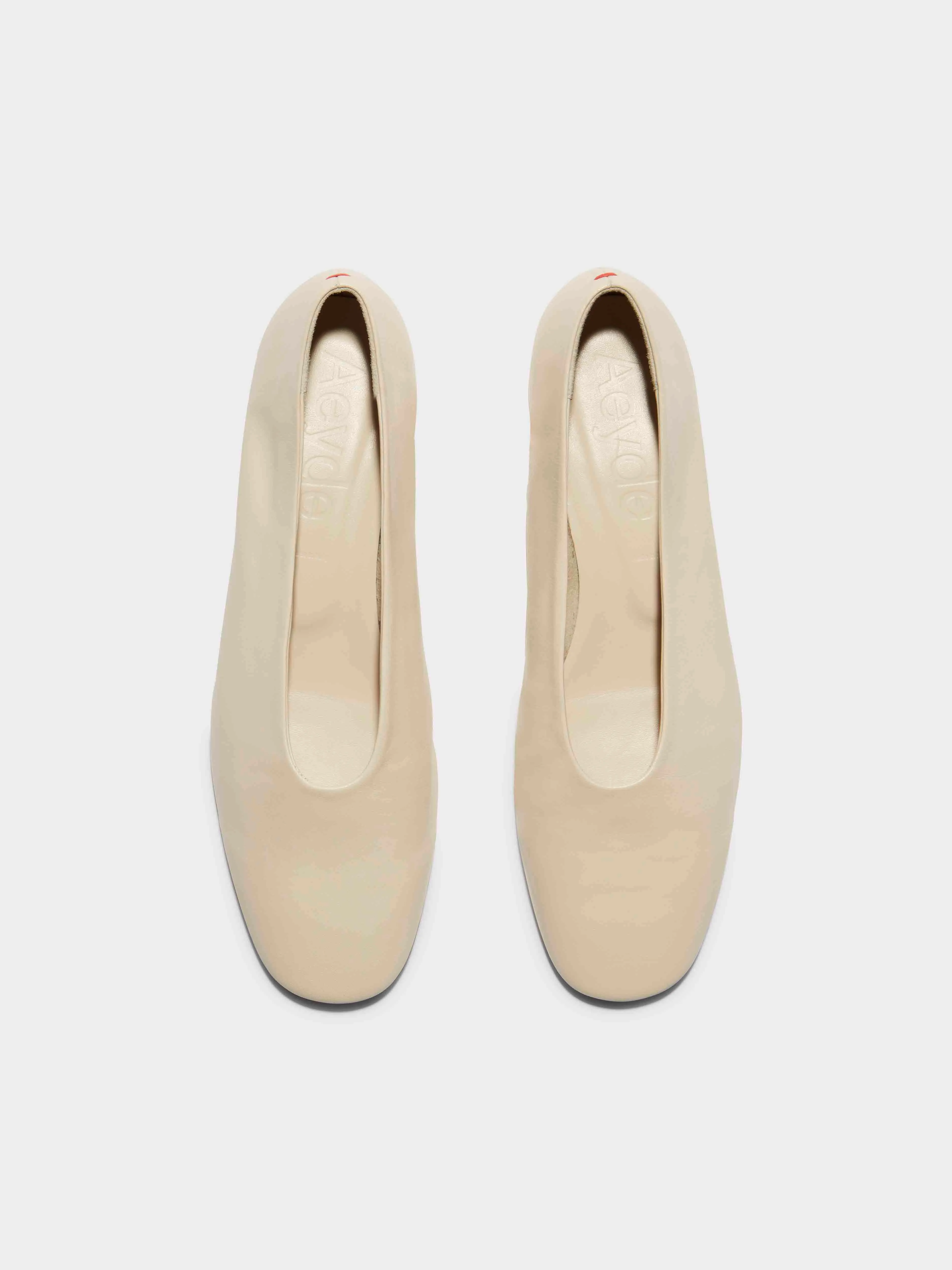 Delia Leather Ballet Flats