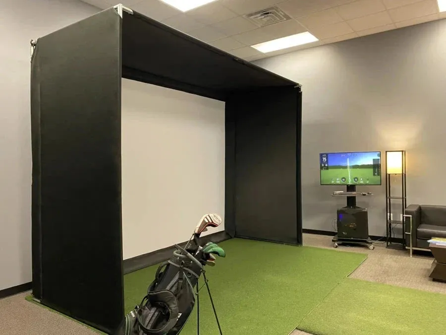 DIY Bay™ Golf Simulator Hitting Bays and Enclosures