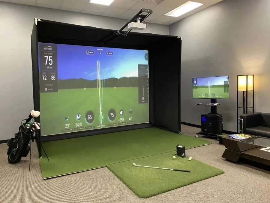 DIY Bay™ Golf Simulator Hitting Bays and Enclosures